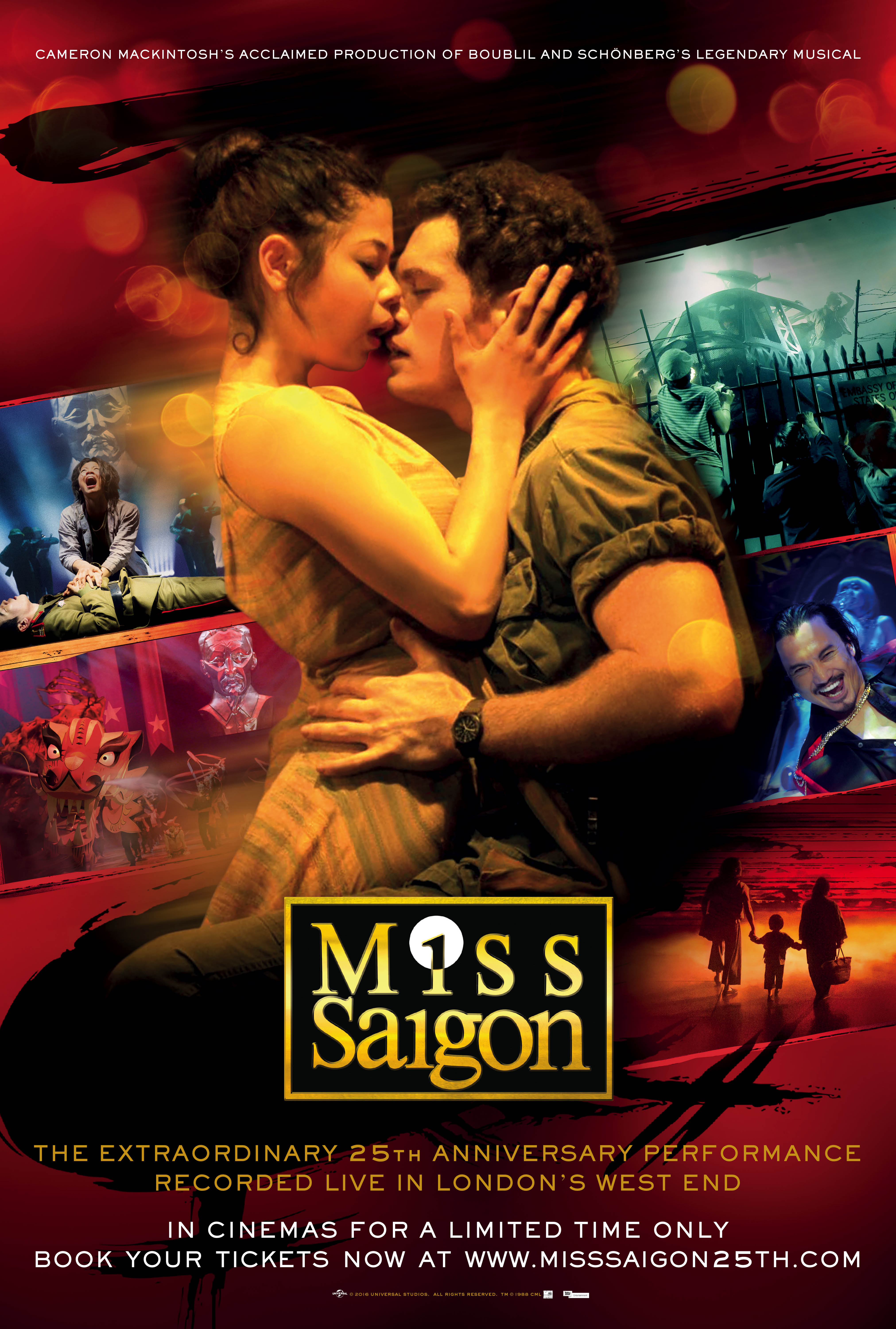 Poster of Miss Saigon: 25th Anniversary