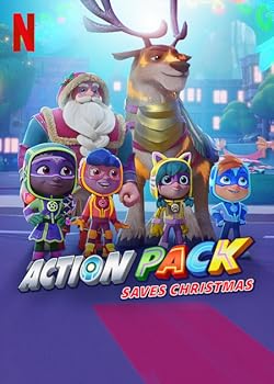 Poster of The Action Pack Saves Christmas