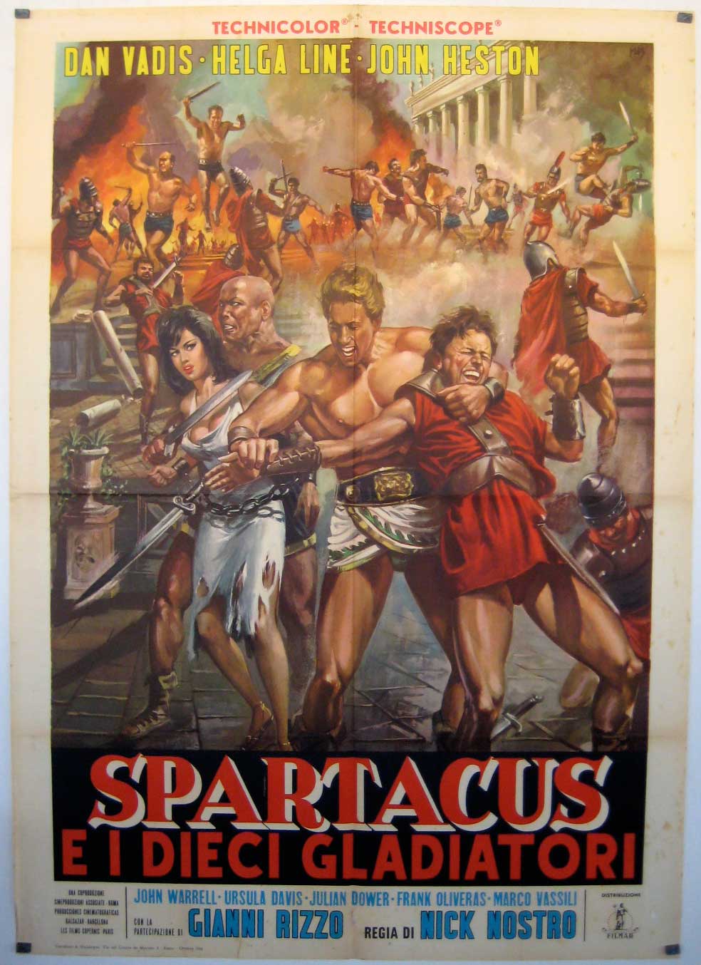 Spartacus and the Ten Gladiators