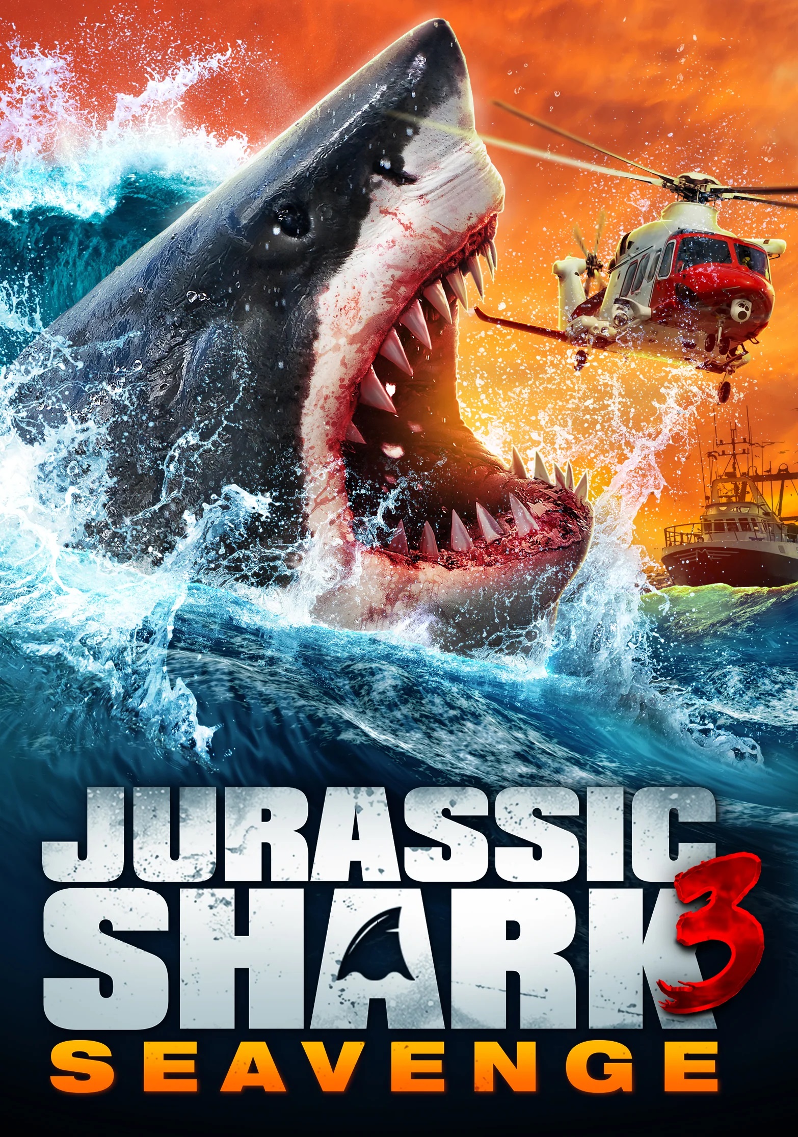 Poster of Jurassic Shark 3: Seavenge