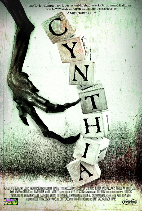 Movie poster for CYNTHIA (A rated)