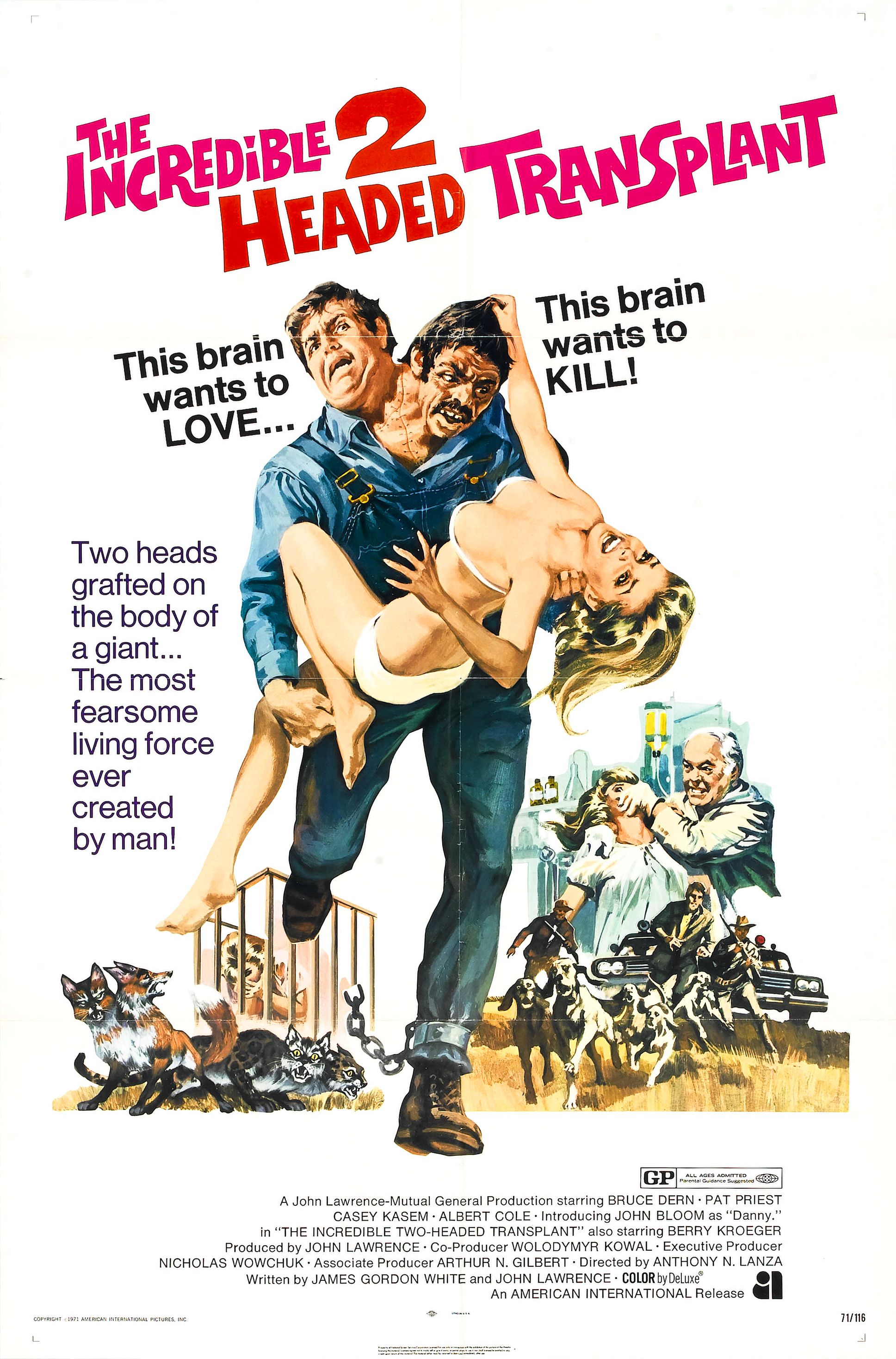 Poster of The Incredible 2-Headed Transplant