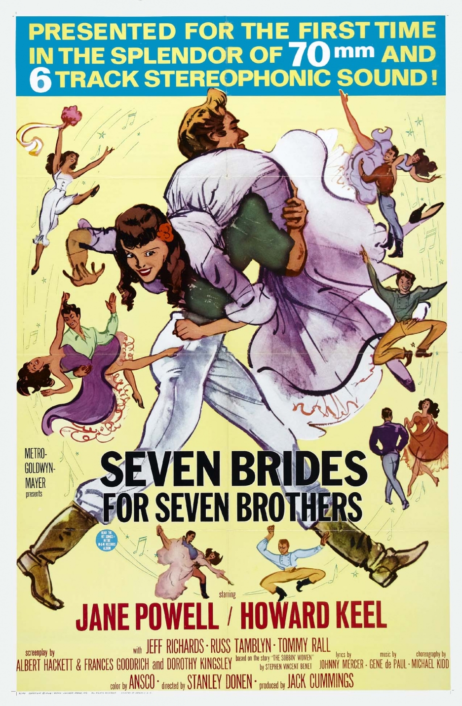 Poster of Seven Brides For Seven Brothers
