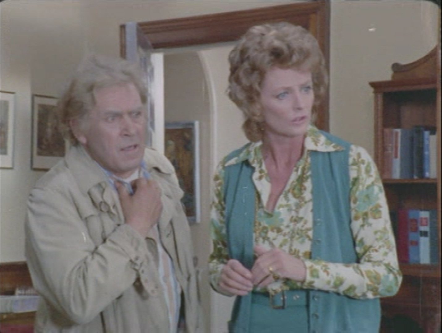 Peter Butterworth and Elspet Gray in Catweazle (1970)