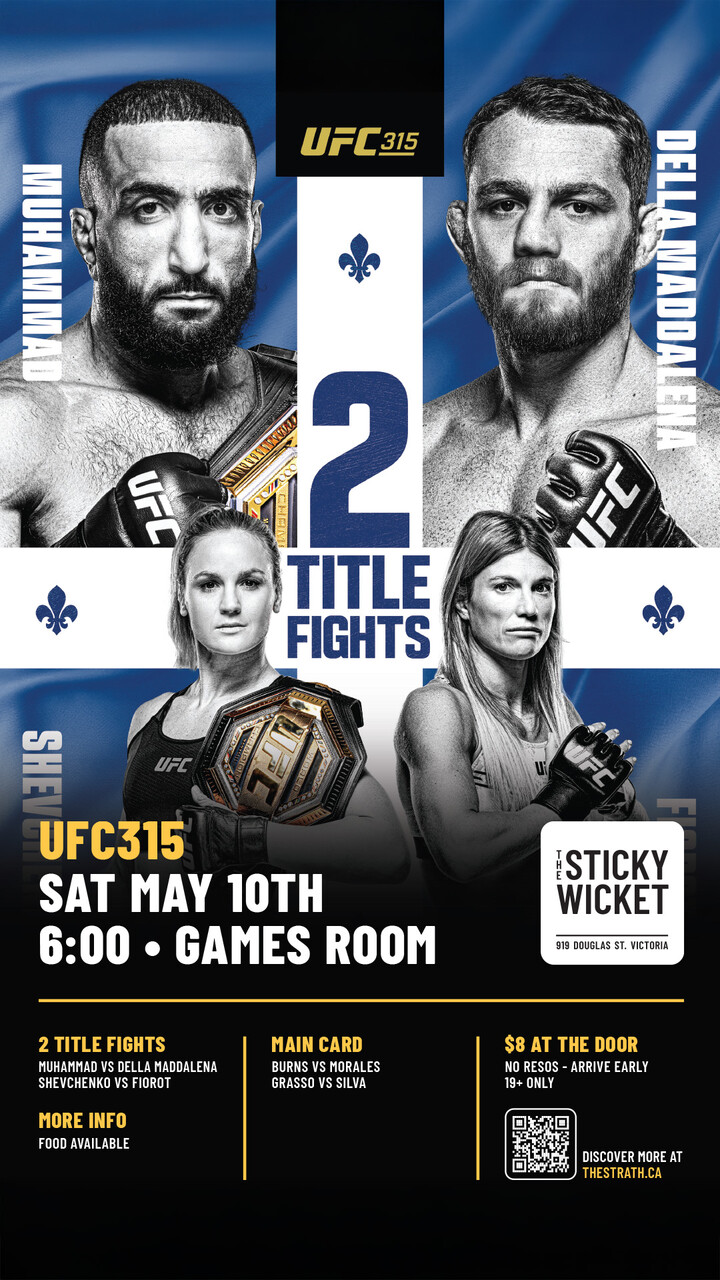 UFC 315: Muhammad vs. Della Maddalena