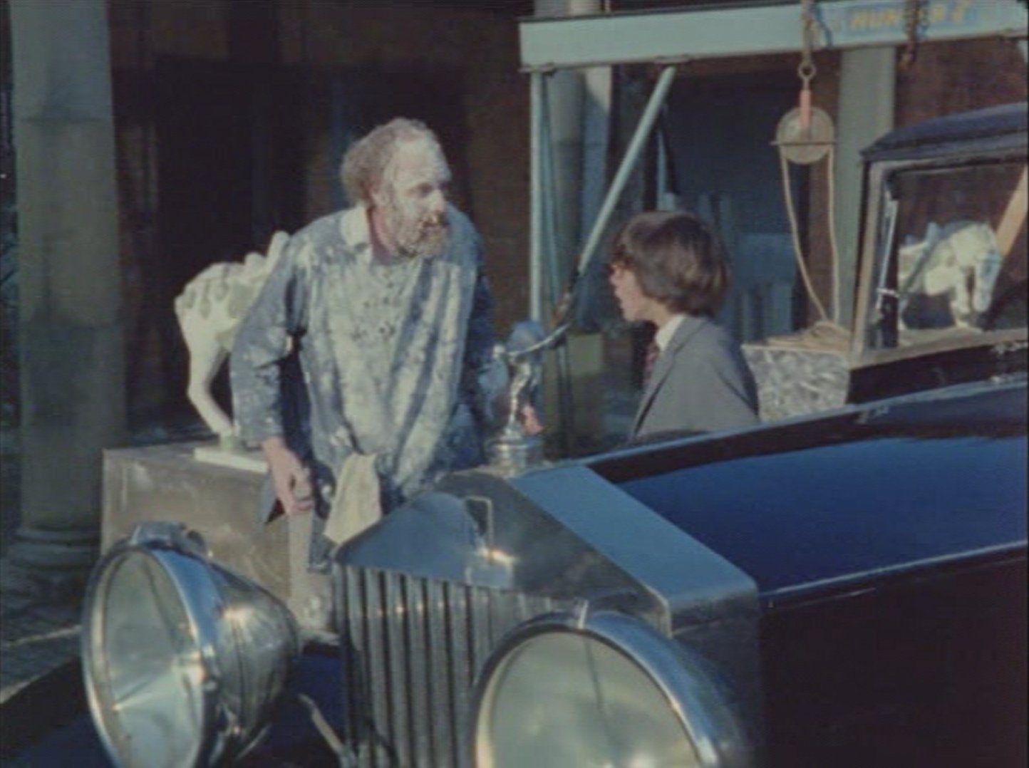 Graham Crowden and Gary Warren in Catweazle (1970)