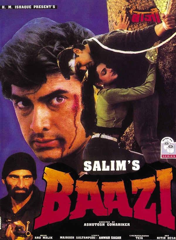 Movie poster for BAAZI (UA rated)