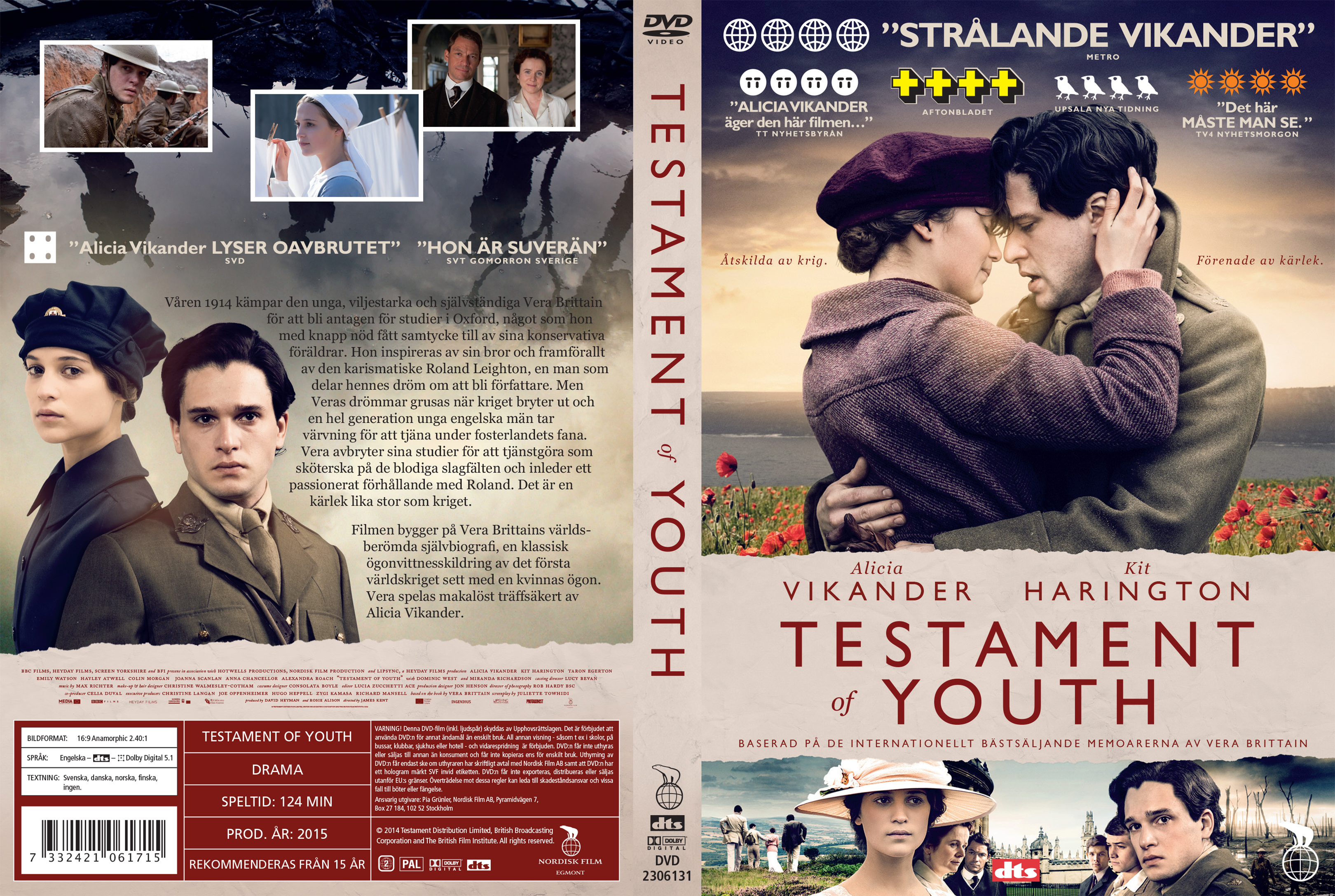 その他 Testament of Youth / [DVD] Testament of Youth (2014)