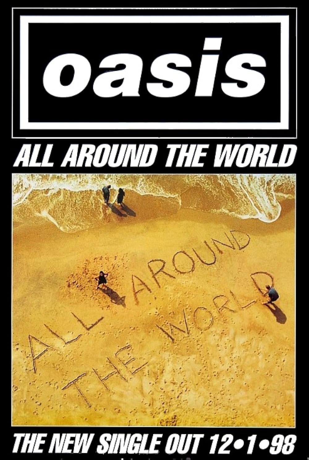 Oasis オアシス　ALL AROUND THE WORLD 12インチ Oasis オアシス ALL AROUND THE WORLD 12インチ Oasis オアシス ALL