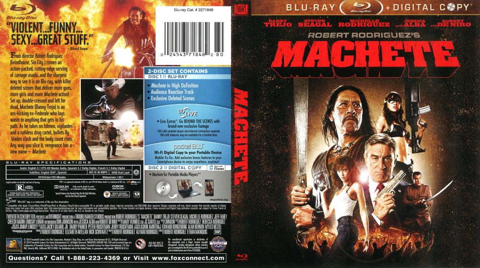 (未使用･未開封品)Machetazos De Machete Music [DVD] Amazon.com: Machete : Danny Trejo, Steven Seagal, Robert De
