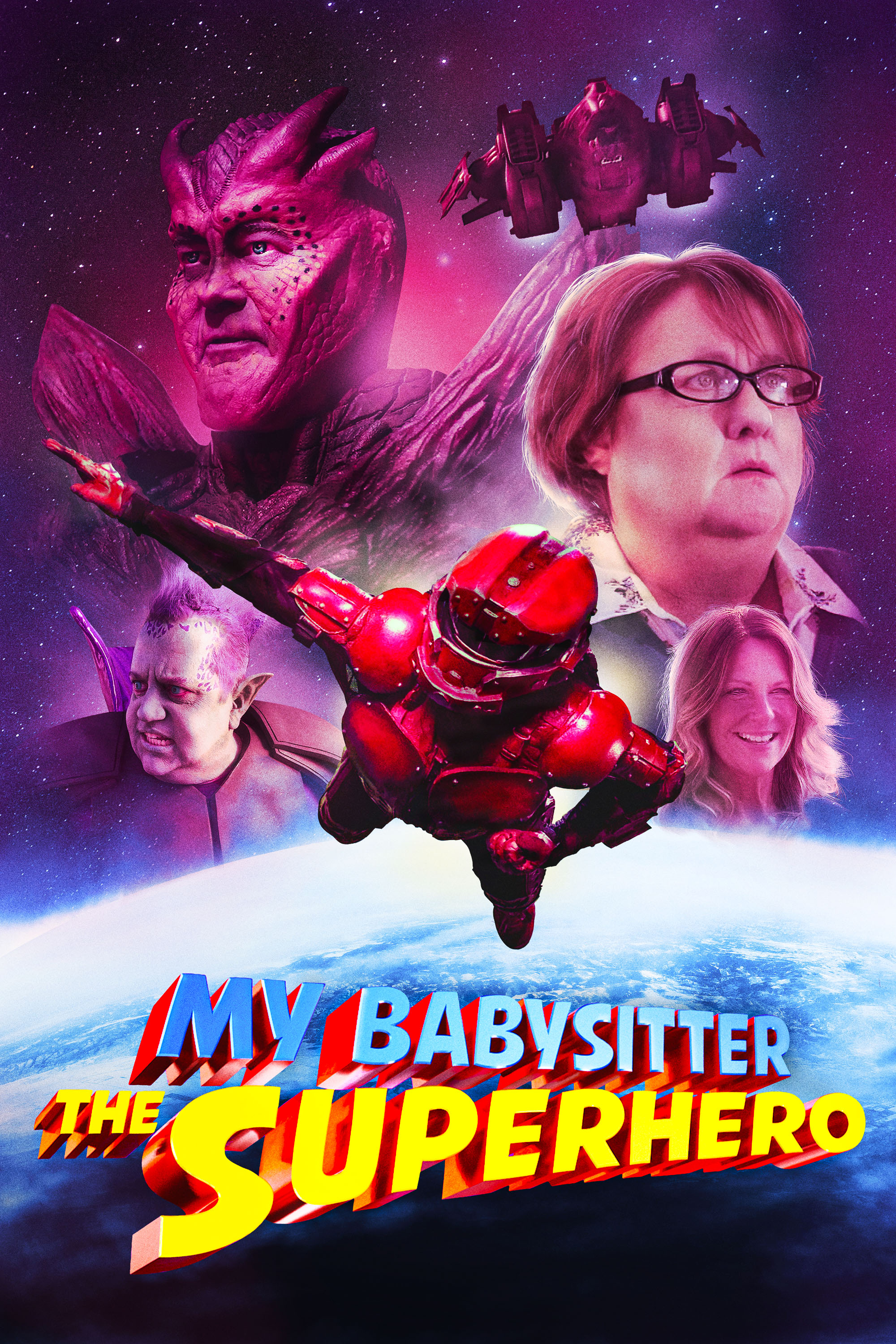 Poster of My Babysitter the Super Hero