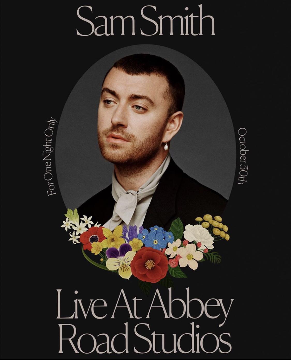 Poster of Sam Smith Live at Abbey Road Studios