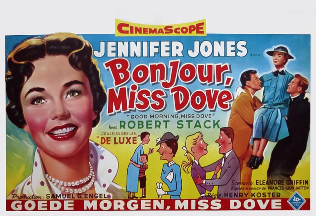 Good Morning, Miss Dove aka Bonjour, Miss Dove (1955) Belgian poster