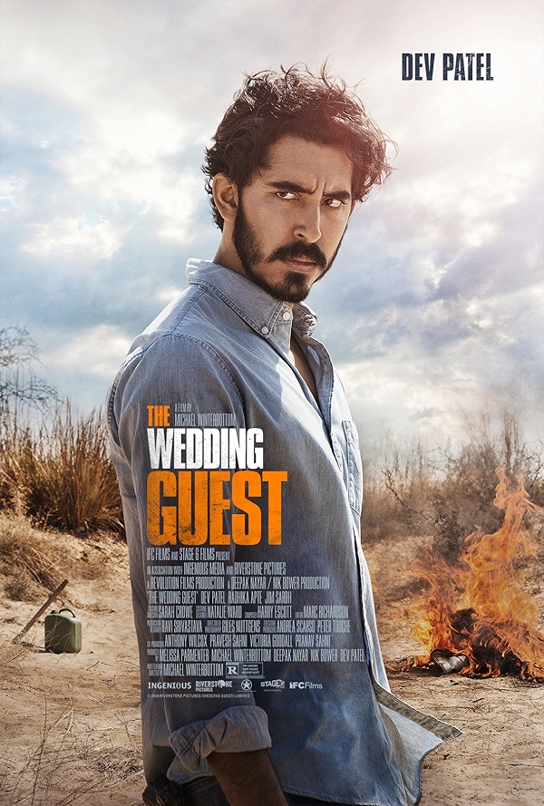 Movie poster for THE WEDDING GUEST (UA rated)