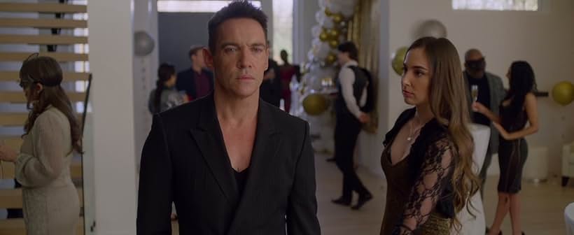 Jonathan Rhys Meyers and Alix Villaret in Wifelike (2022)