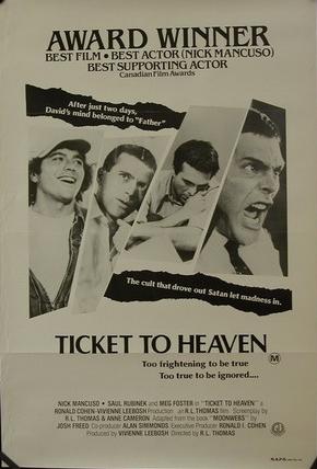 天国への切符 Ticket to Heaven  DVD Ticket to Heaven - DVD R4 Meg Foster Nick Mancuso Like Post