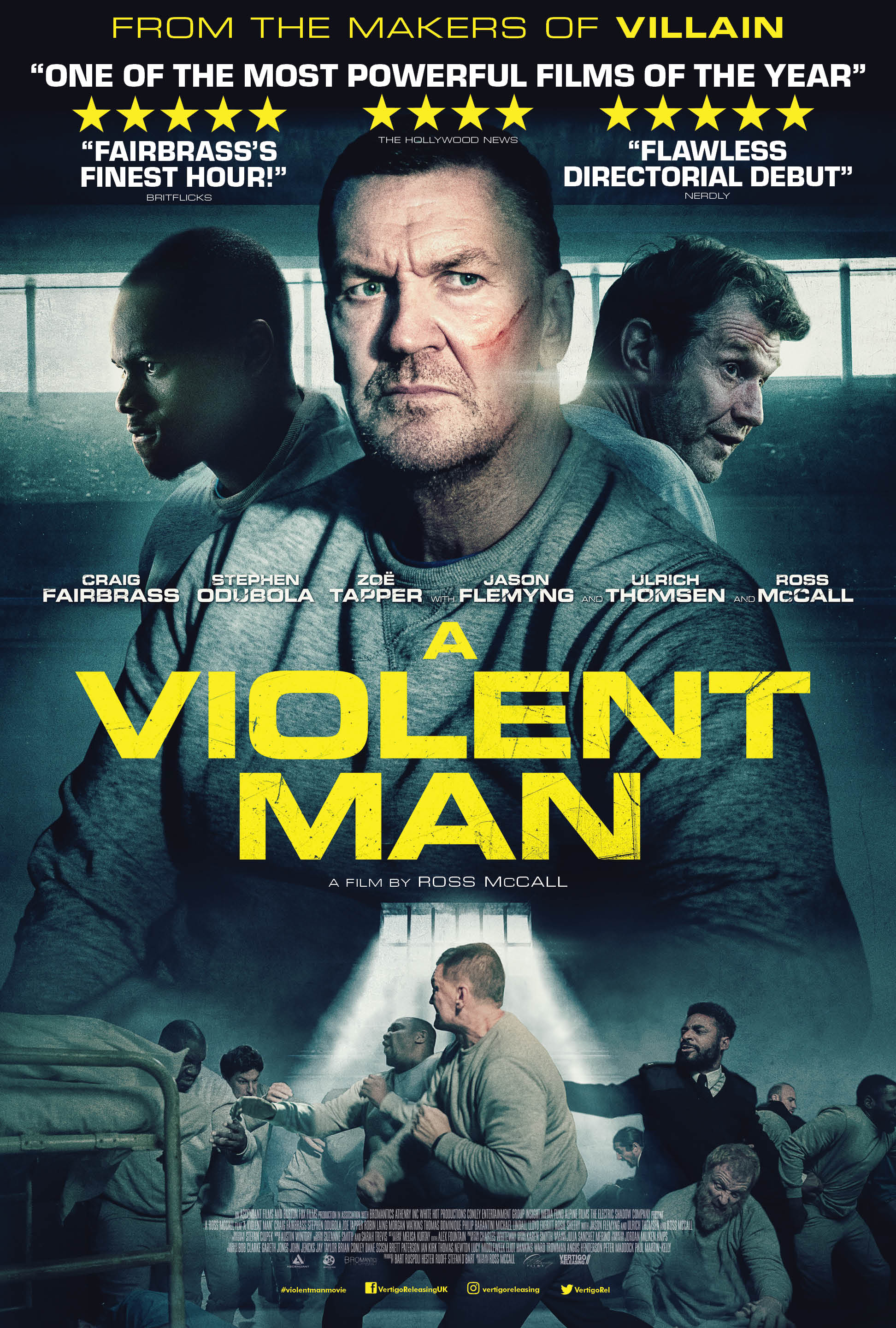 Poster of A Violent Man (2022)