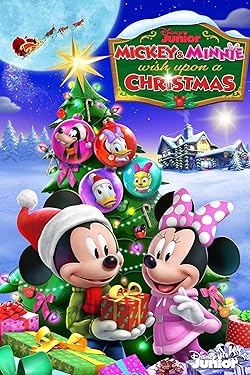 Poster of Mickey and Minnie Wish Upon a Christmas