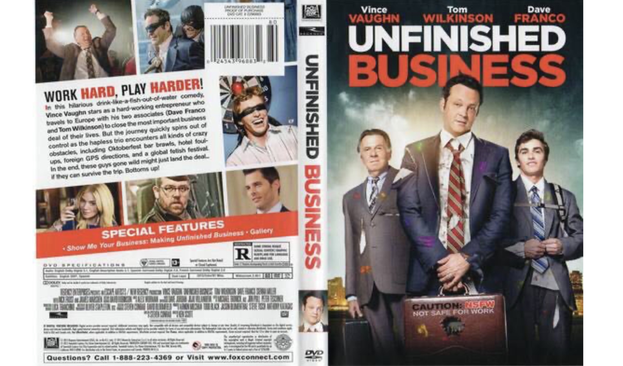 その他 Unfinished Business [DVD] Vince Vaughn / Tom Wilkinson / Tom Franco · Unfinished