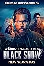Travis Fimmel, Jemmason Power, and Talijah Blackman-Corowa in Black Snow (2022)