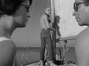 Zygmunt Malanowicz, Leon Niemczyk, and Jolanta Umecka in Knife in the Water (1962)