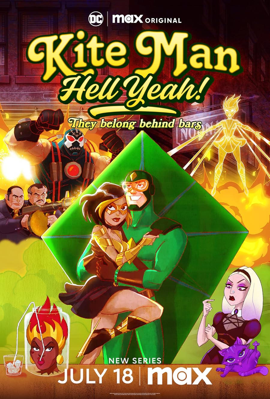 Kite Man: Hell Yeah! Poster