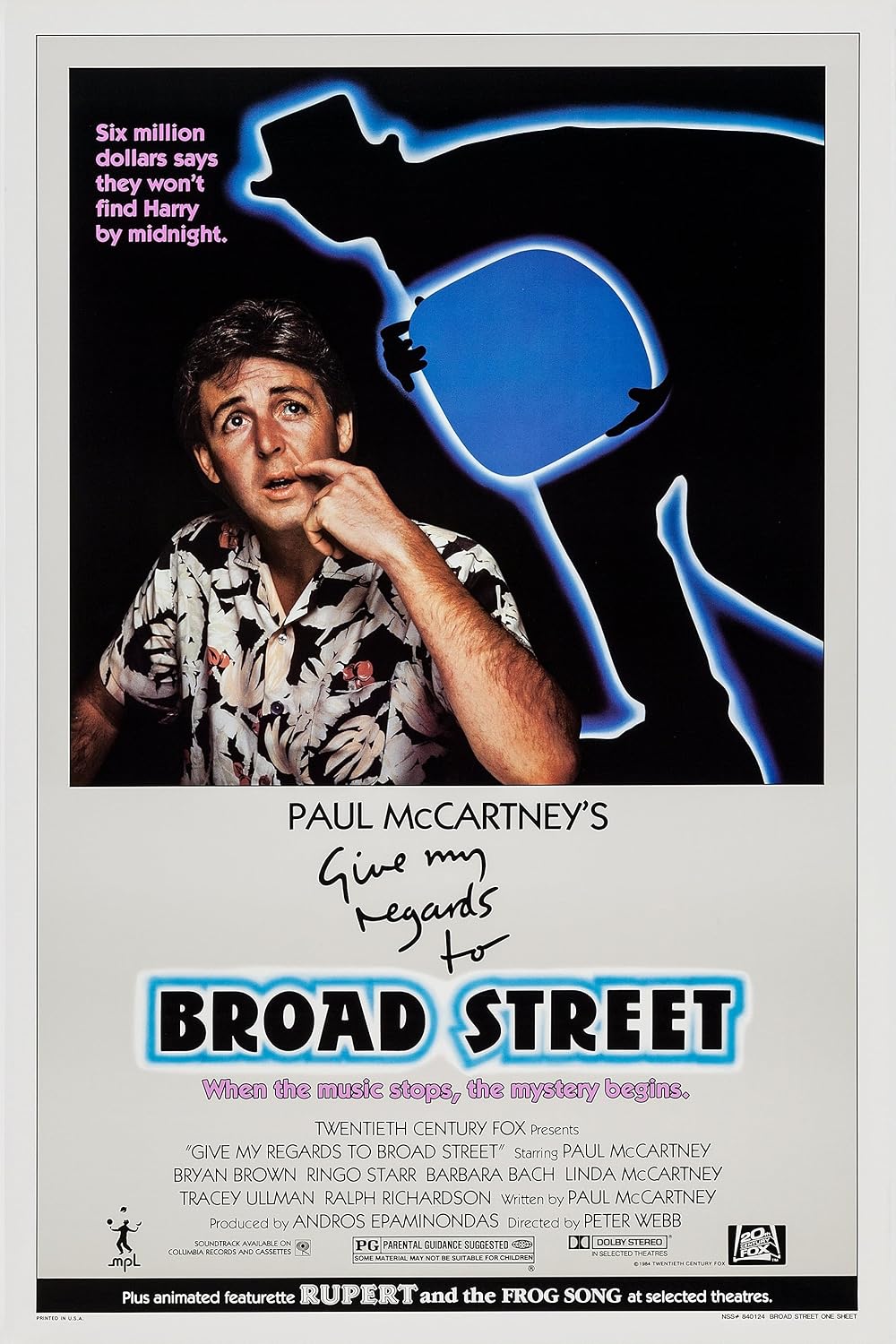 ポップス+ロック(洋楽) CD Paul McCartney Give My Regards To Broad Street TOCP6672 Odeon, MPL (2) /00110 Paul McCartney – Give My Regards To Broad Street – Vinyl
