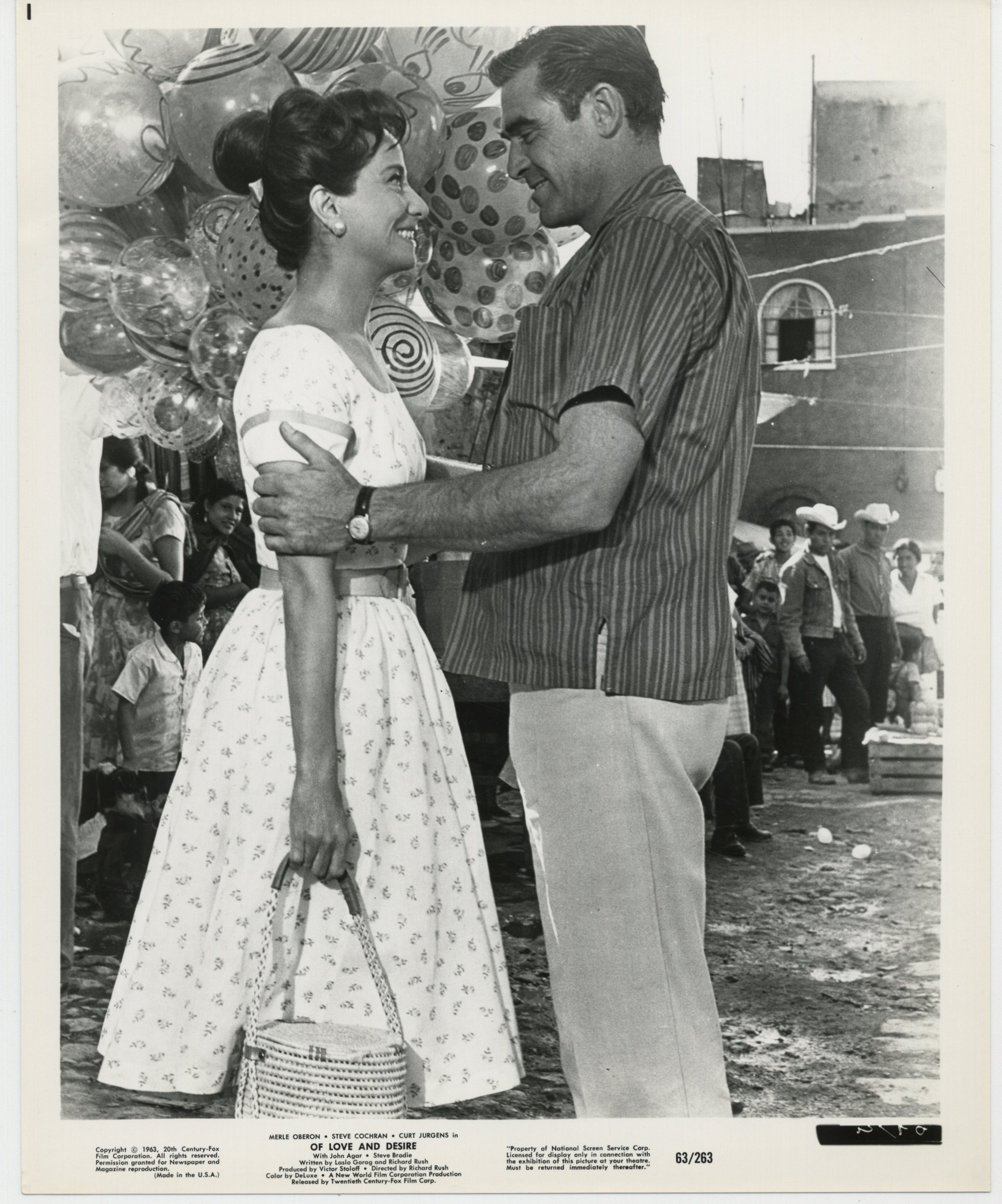 Steve Cochran and Merle Oberon in Of Love and Desire (1963)