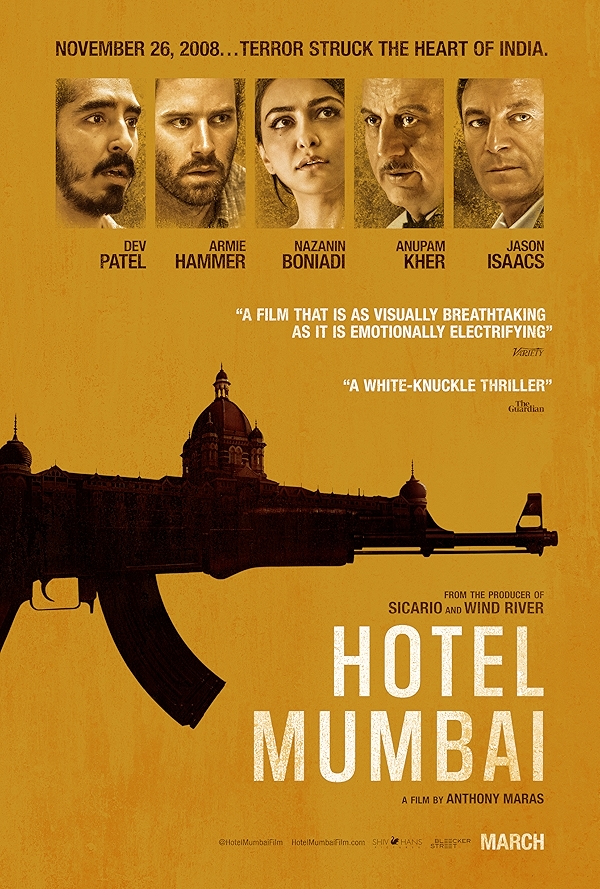 Movie poster for HOTEL MUMBAI (UA rated)