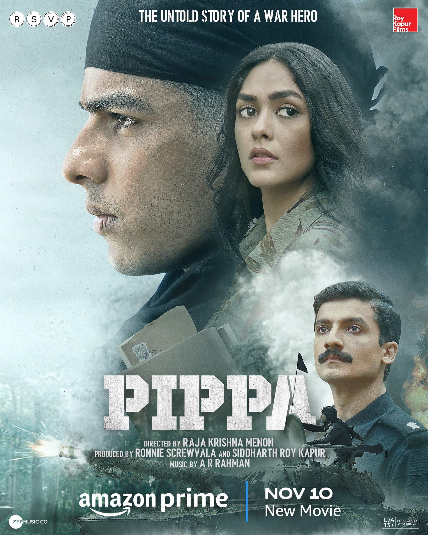Pippa 2023 Hindi Full Movie 1080p | 720p | HEVC | 480p AMZN HDRip ESub Download