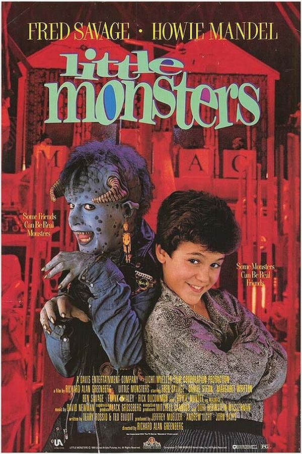 Movie poster for LITTLE MONSTERS (UA rated)