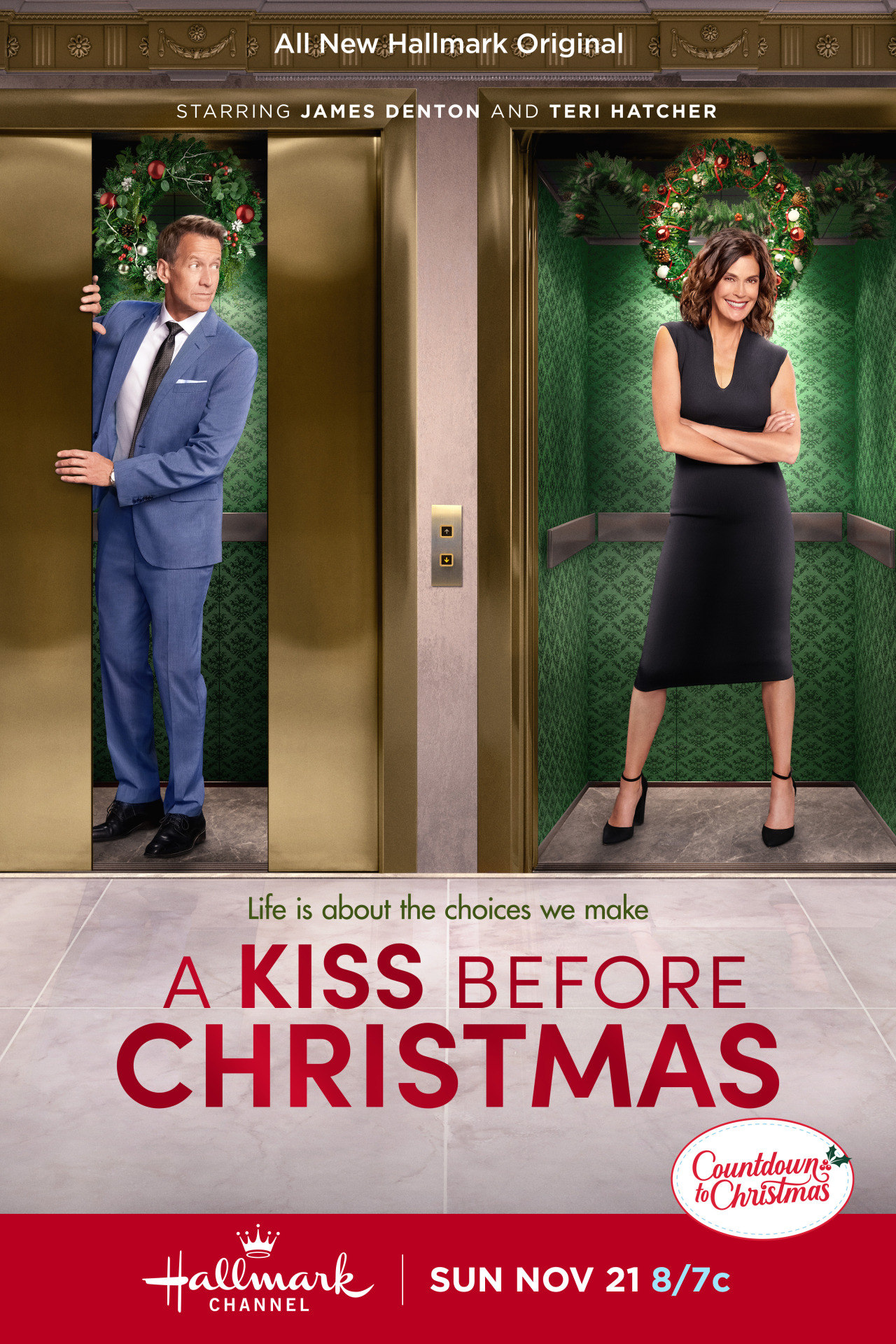 Poster of A Kiss Before Christmas