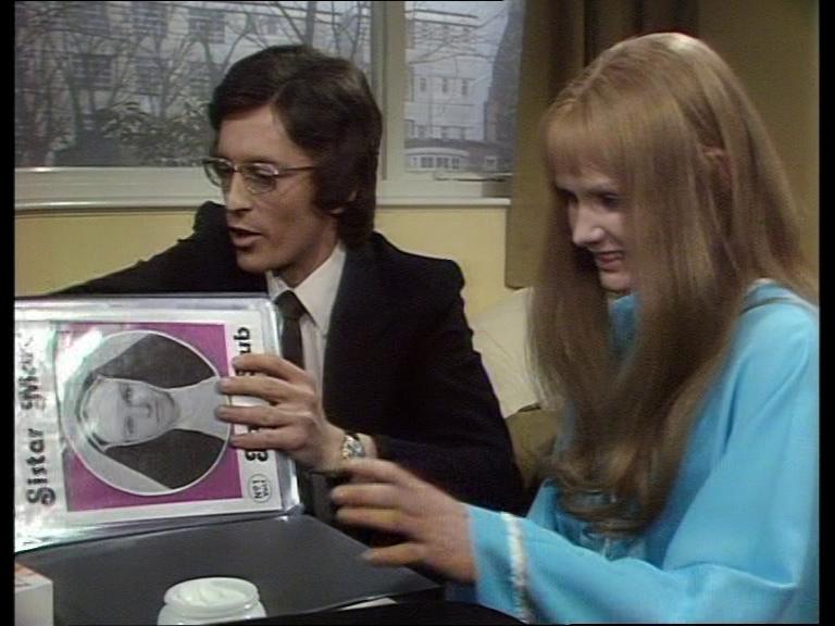 Jennie Linden and Robert Powell in Thriller (1973)