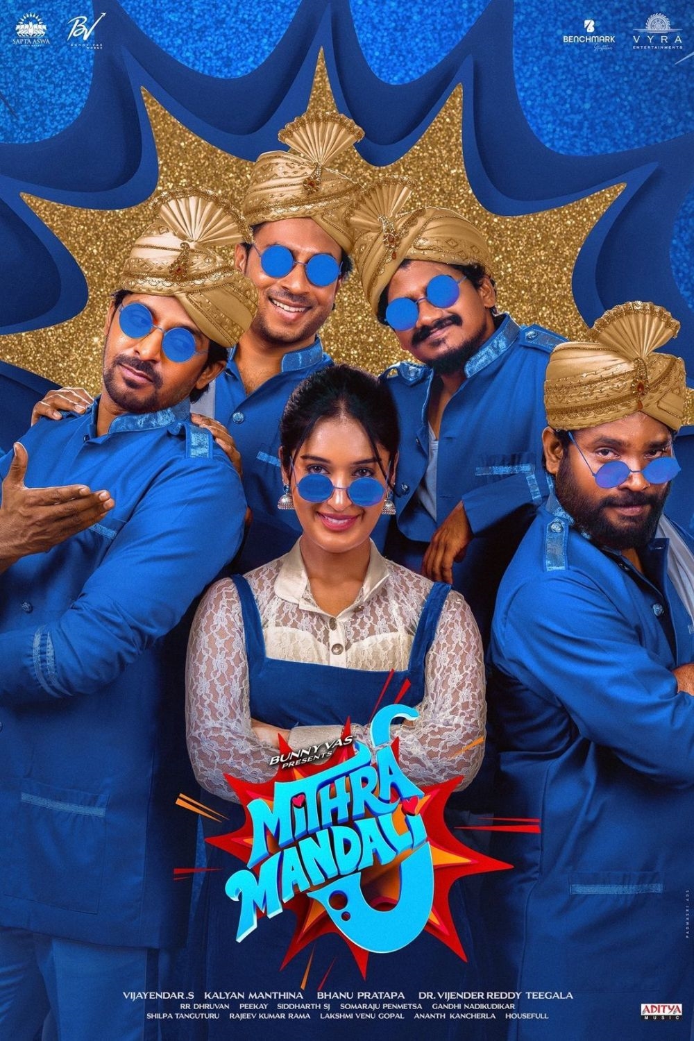 Mithra Mandali (2025) Hindi Dubbed 1080p 720p HDTS H264 AAC