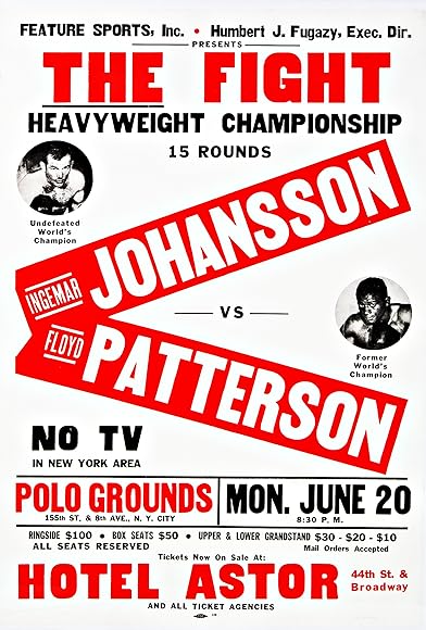 Primary photo for World's Heavyweight Championship Fight: Ingemar Johansson Versus Floyd Patterson Primary photo for World's Heavyweight Championship Fight: Ingemar Johansson Versus Floyd Patterson
