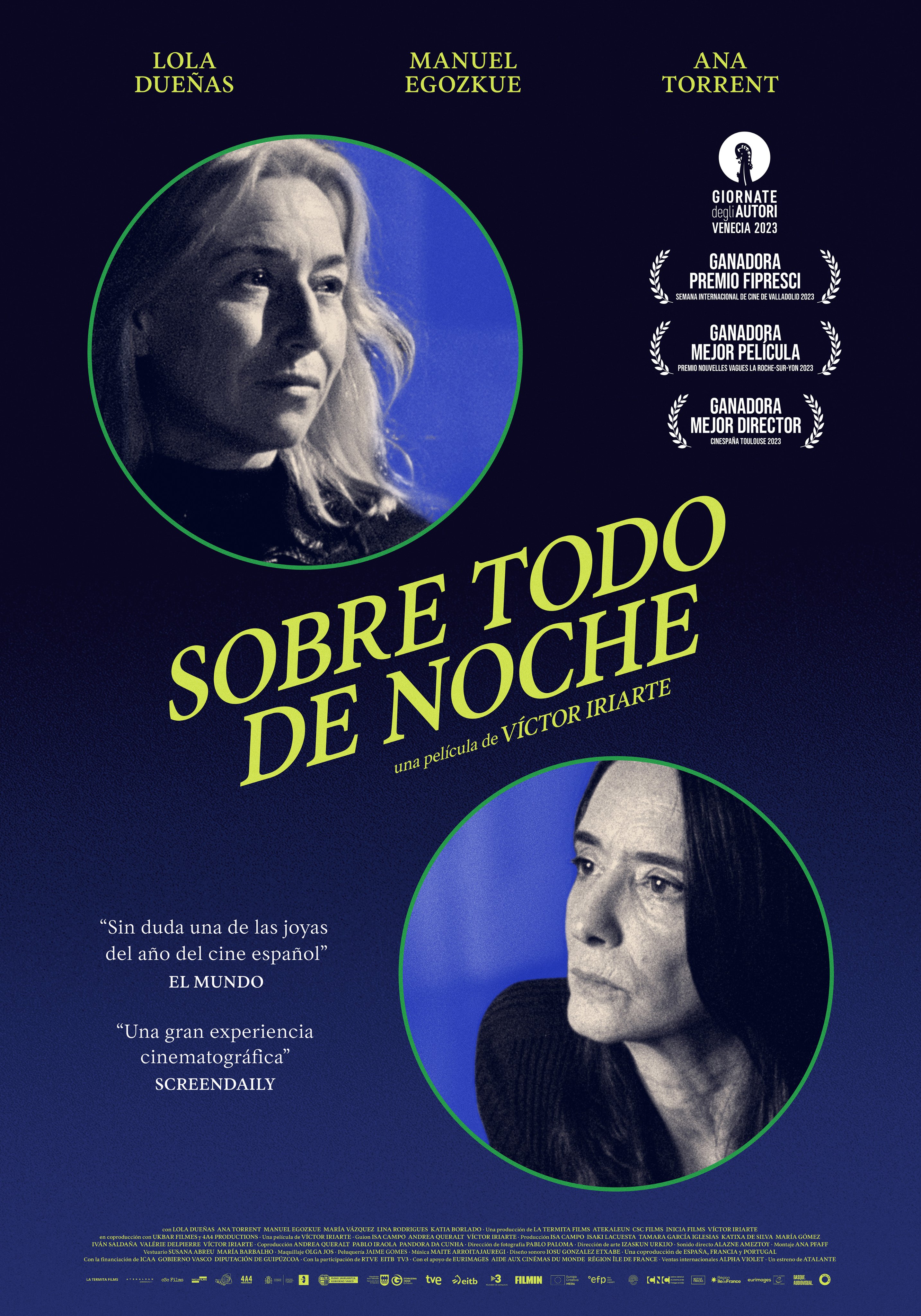 Poster of Sobre todo de noche