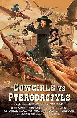 Poster of Cowgirls vs. Pterodactyls