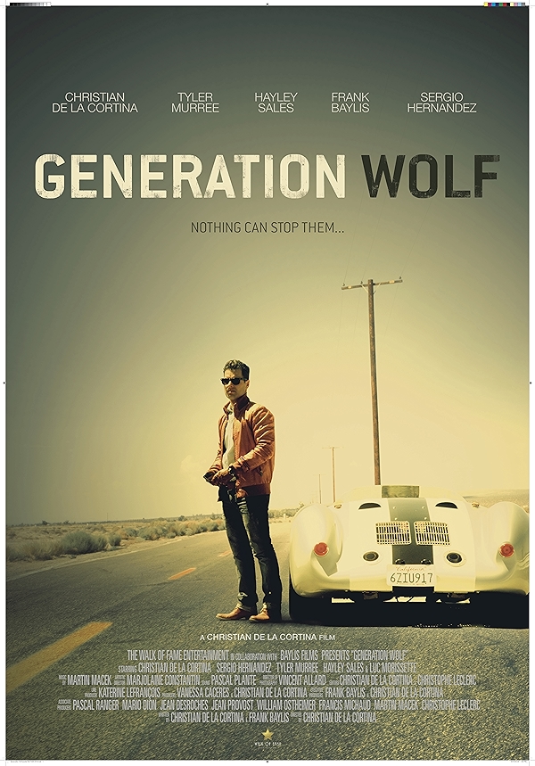 Movie poster for GENERATION WOLF (UA rated)