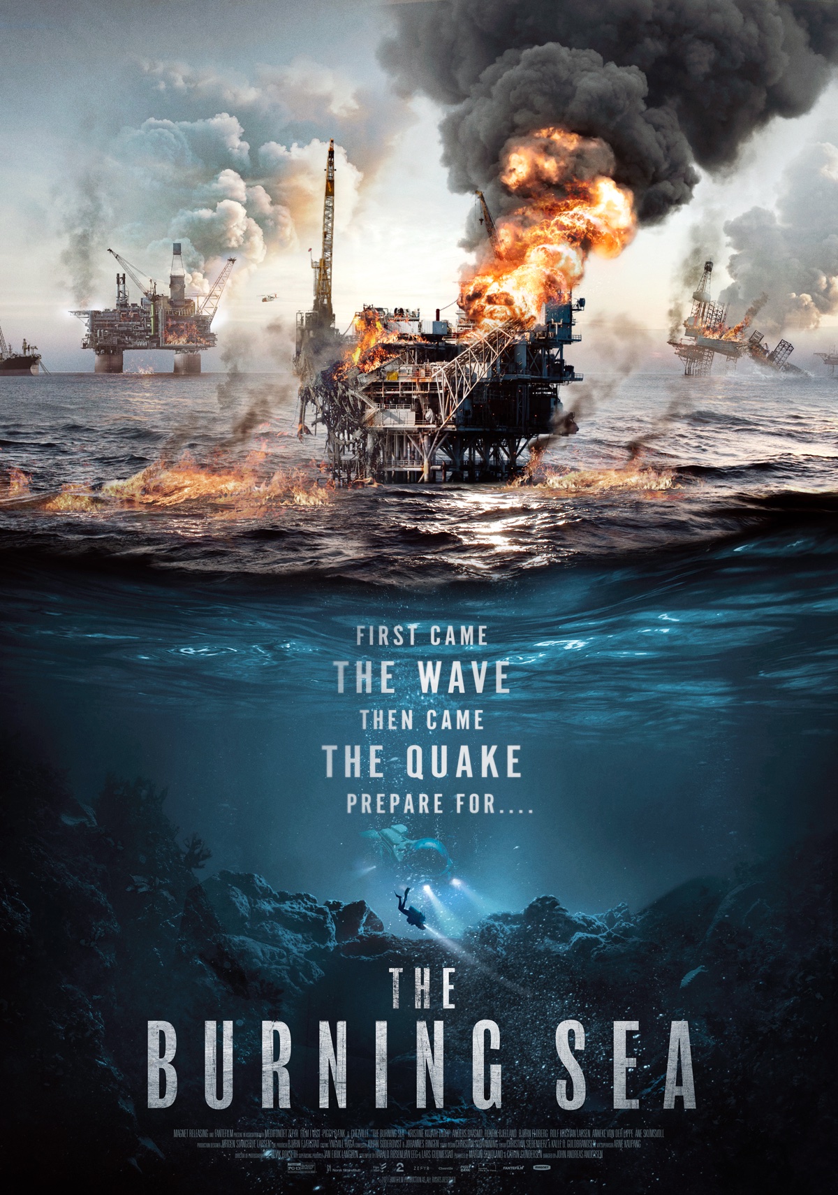 Poster of The Burning Sea