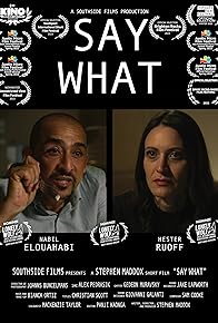 Primary photo for Say What