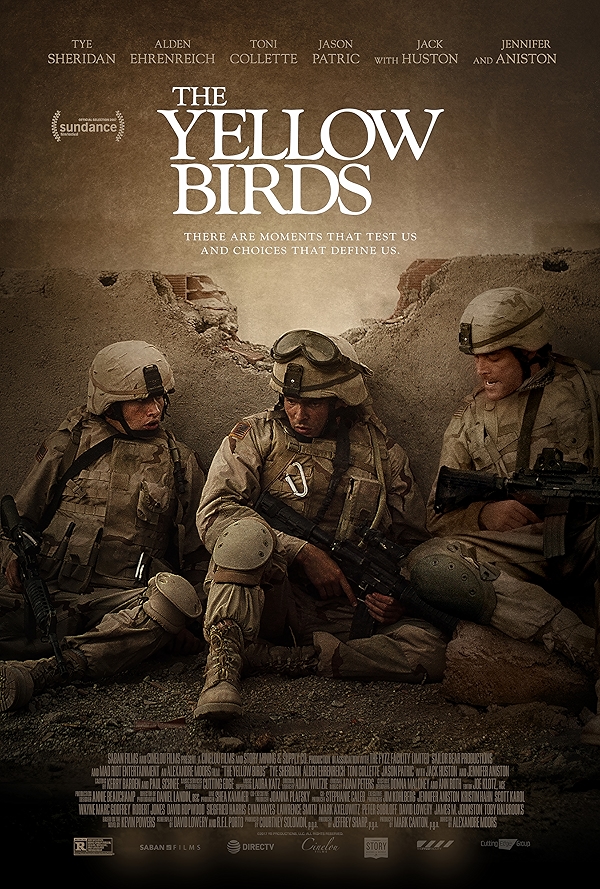 Movie poster for THE YELLOW BIRDS (UA rated)