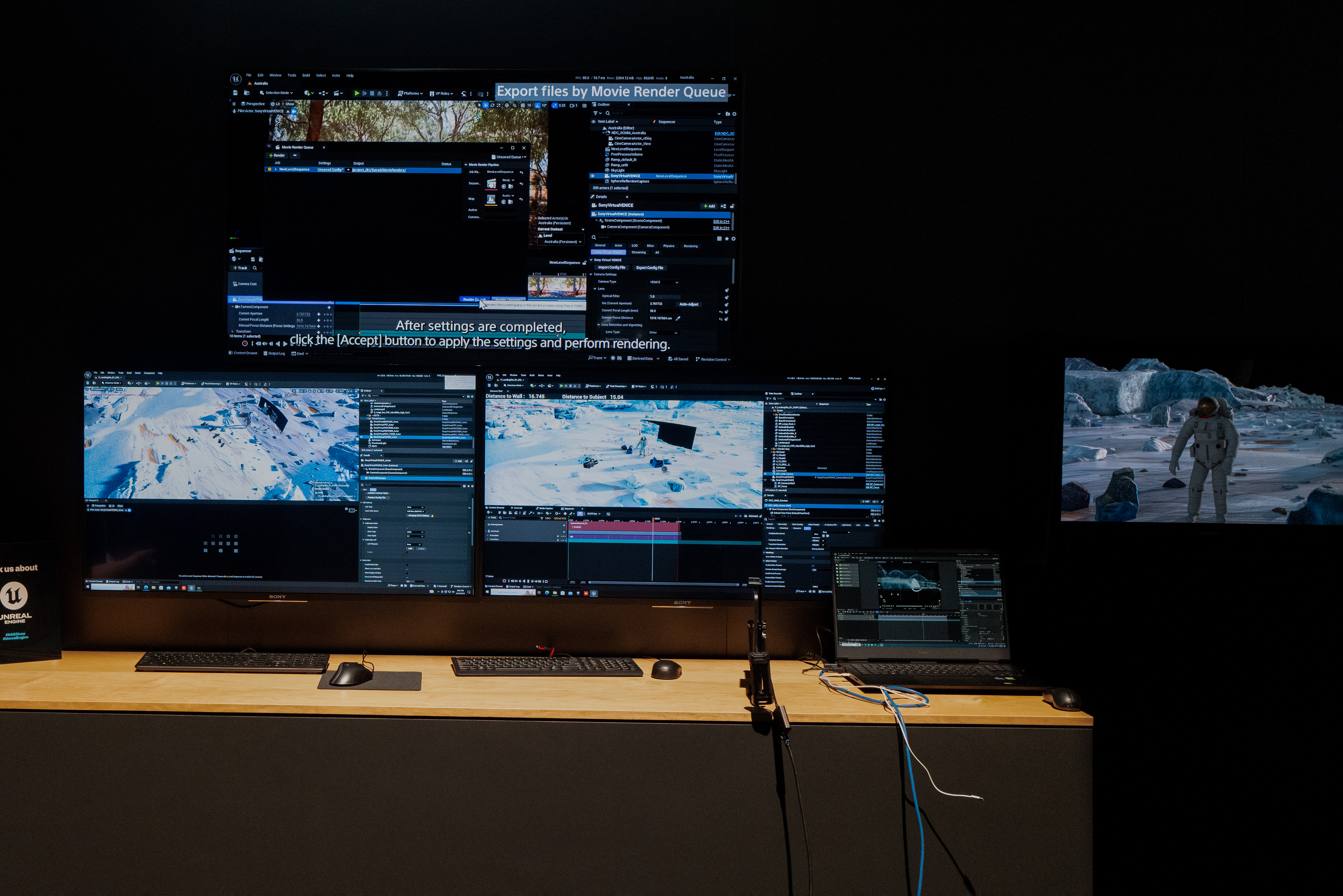 Virtual Production Tool of Europa with SONY DMPC