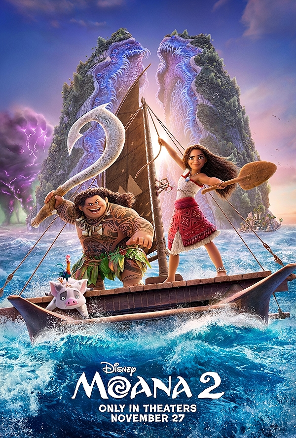 Movie poster for MOANA 2 (U rated)