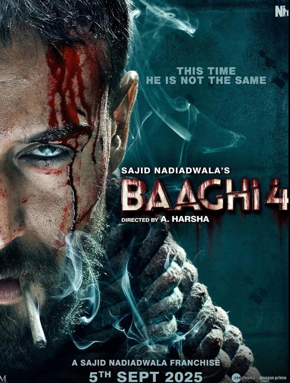 Baaghi 4 2025 Hindi (Cleaned) 1080p 720p 480p HDTC x264 HC-ESubs