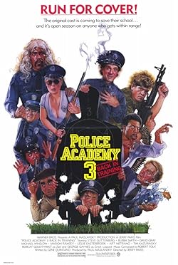 Poster of Police Academy 3: Back in Training