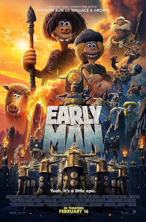 Movie poster for EARLY MAN (U rated)