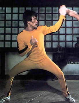 洋楽 BRUCE LEE'S GAME OF DEATH /BRUCE IS BACK Vintage Japan Bruce Lee Game Of Death Postcard NM Kareem