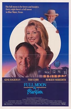 Poster of Full Moon in Blue Water