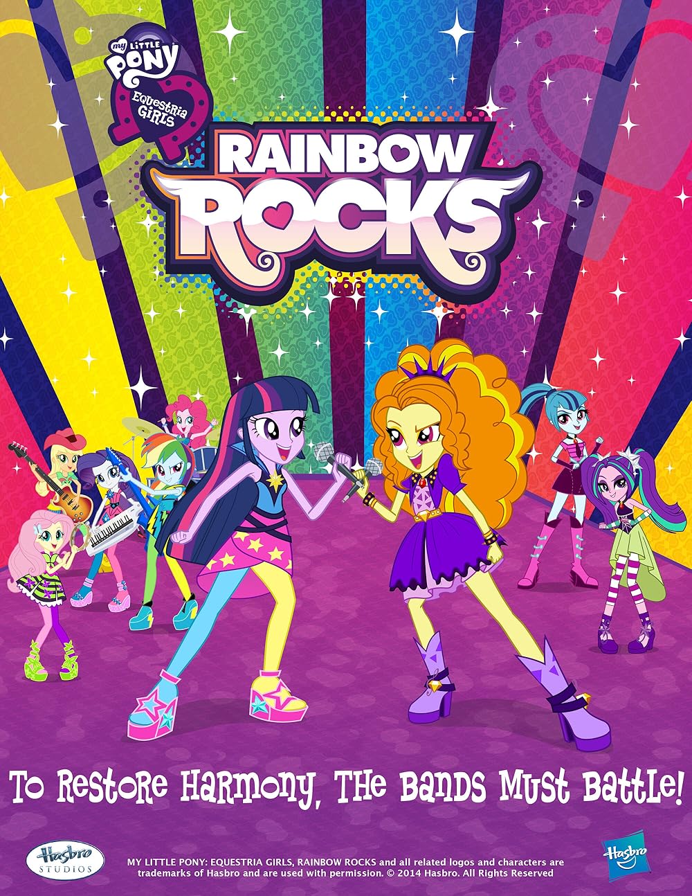My Little Pony Equestria Girls Rainbow Rocks Animated 2014 