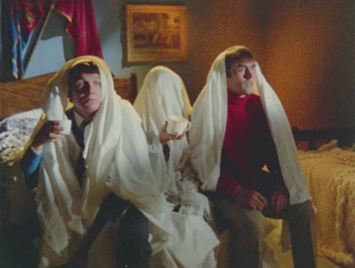 David Cook and Dudley Foster in Catweazle (1970)